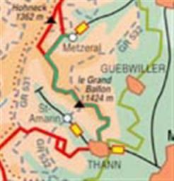 itinéraire de randonnée Metzeral Thann